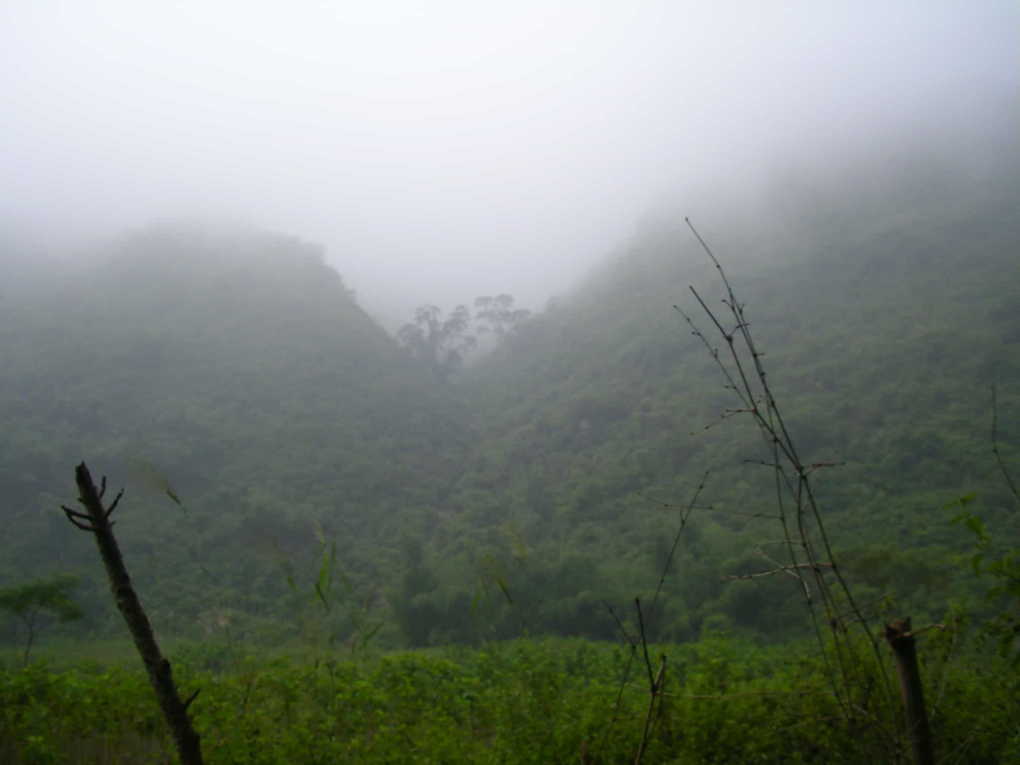 Ben Lac, Mai Chau, North West Vietnam, Vietnam, mountains, mist