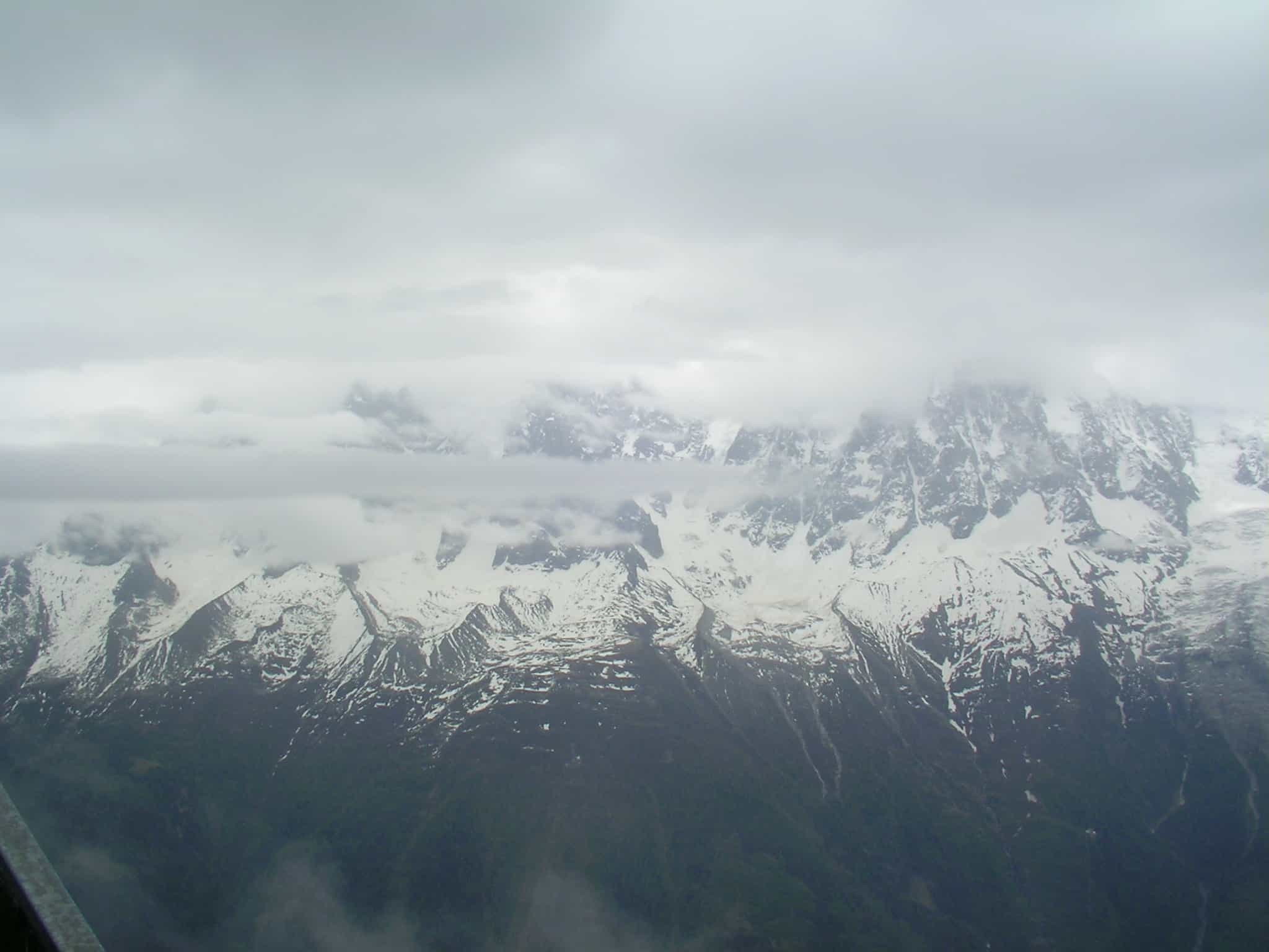 Summer snow on the French Alps. french alps, chamonix, snow