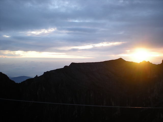 Sunrise Mount Kinabalu Mount Kinabalu, Sunrise, Malaysia, Travel, Borneo