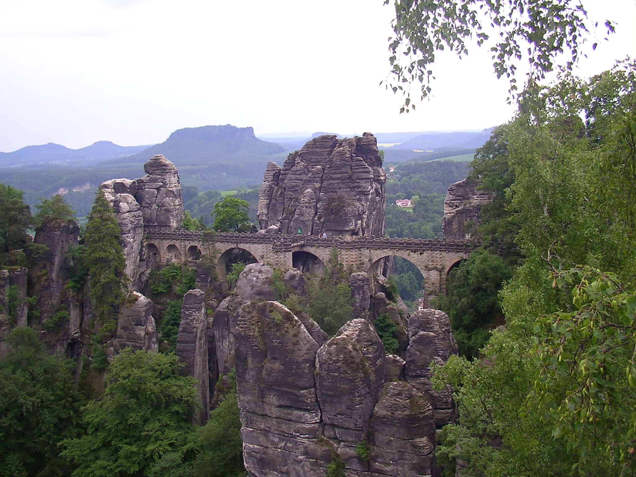 Saxony, Germany, Bastei bridge