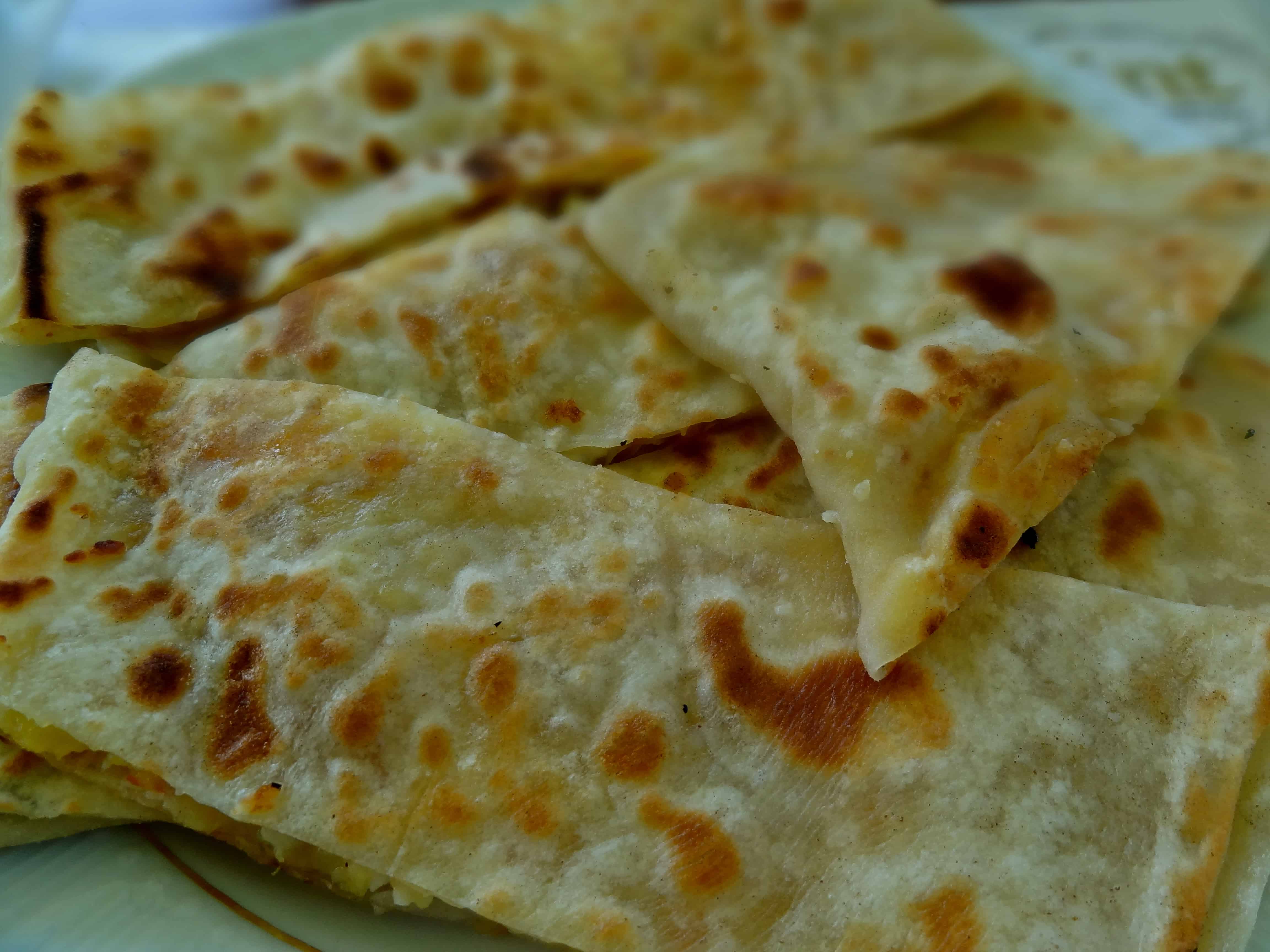 Turkish gozleme, vegetarian gozleme, turkish vegetarian food