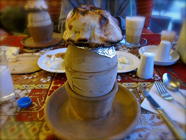 Testi kebab, pottery kebab, kebab turkey