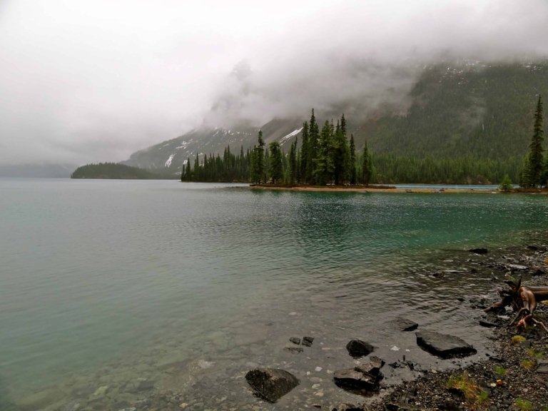 Maligne lake, Spirit Island