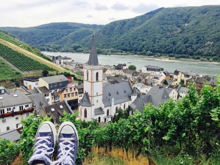 assmannshausen, rheingau germany