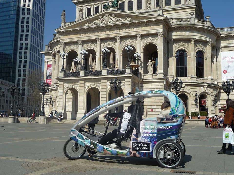 velotaxi, frankfurt velotaxi, frankfurt things to do