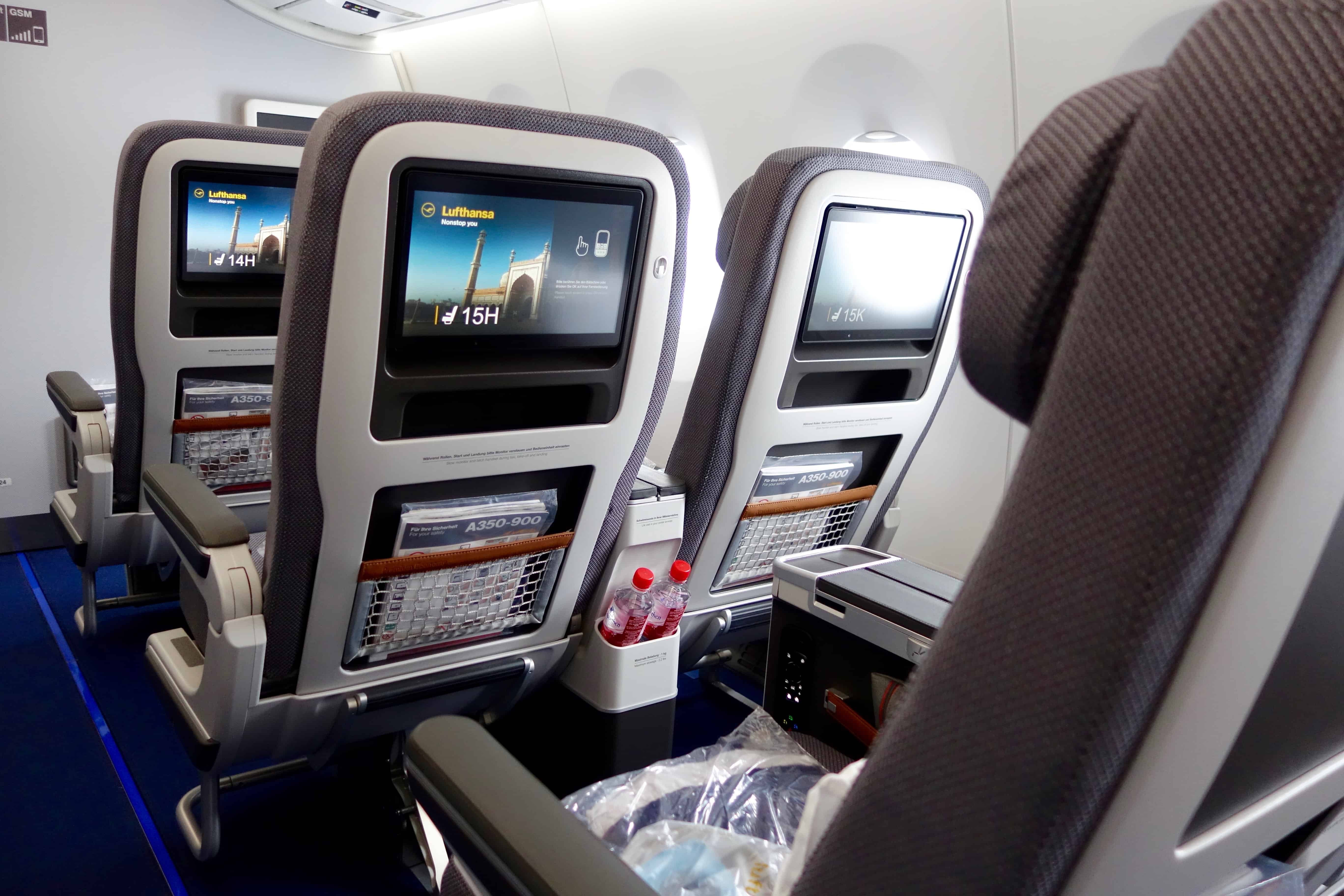Lufthansa premium economy Lufthansa premium economy, lufthansa A350 seats, lufthansa review
