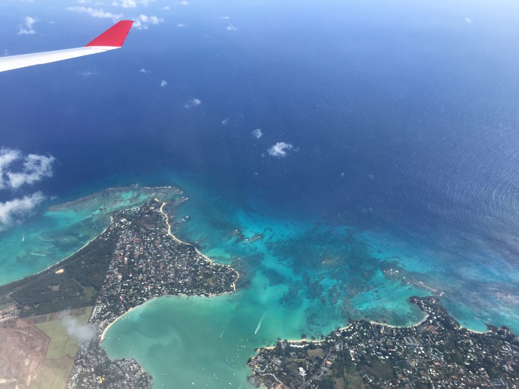 Mauritius landing Mauritius landing, onism