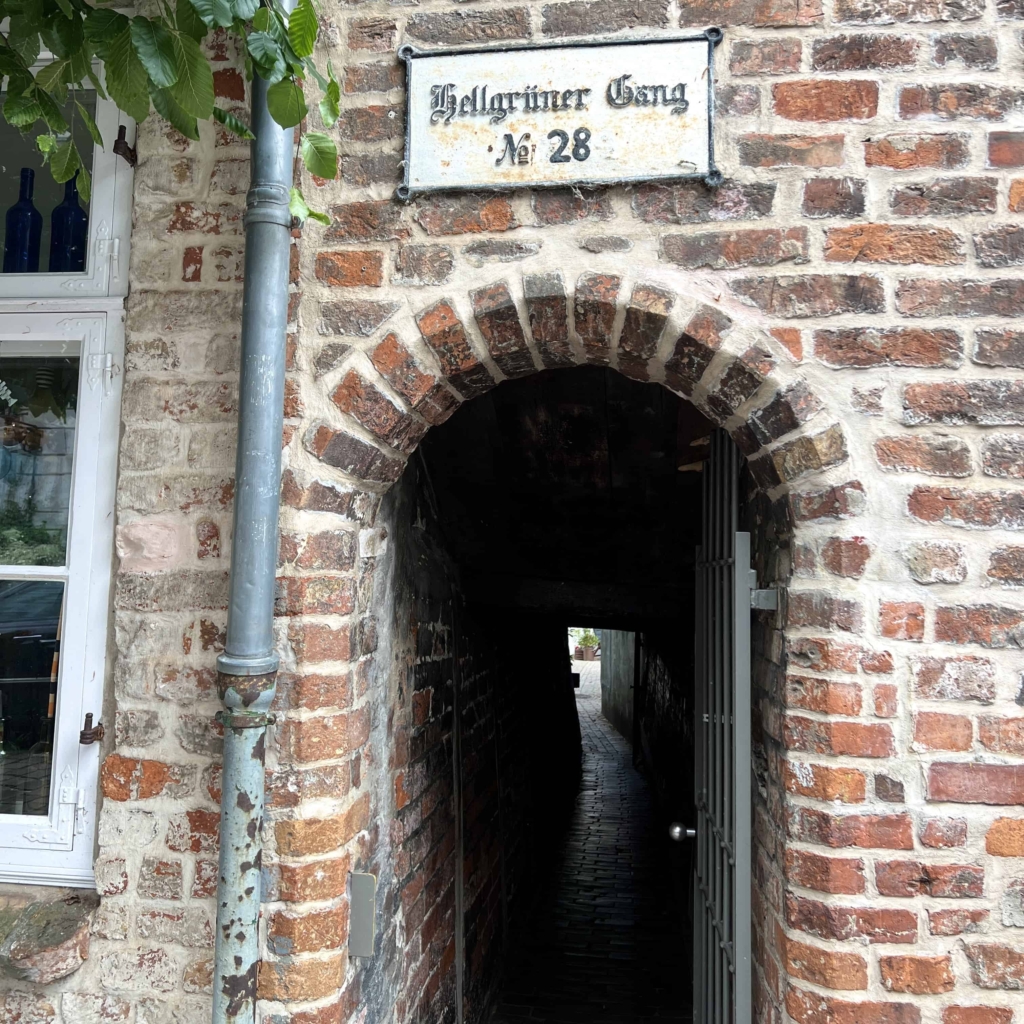 Lubeck alleyways Lubeck alleyways